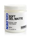 ACRYLIC MEDIUMS GOLDEN Soft Gel Matte