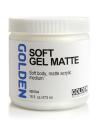 ACRYLIC MEDIUMS GOLDEN Soft Gel Matte