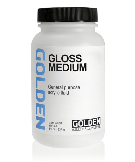 FLUID ACRYLIC MEDIUMS GOLDEN Gloss Medium