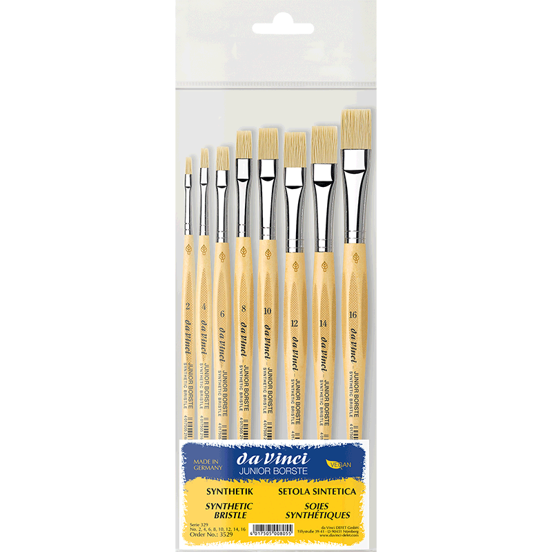 Davinci Brush Series 3529 JUNIOR BORSTE Set