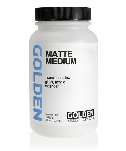 FLUID ACRYLIC MEDIUMS GOLDEN Matte Medium