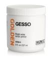 ACRYLIC GESSO&GROUND GOLDEN WHITE GESSO