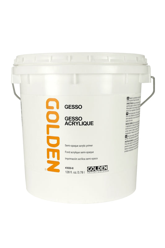 ACRYLIC GESSO&GROUND GOLDEN WHITE GESSO