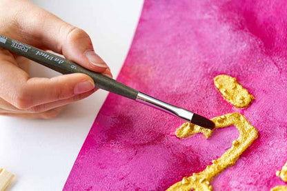 Davinci Brush Series 365 FORTE SYNTHETICS, in filbert shape
