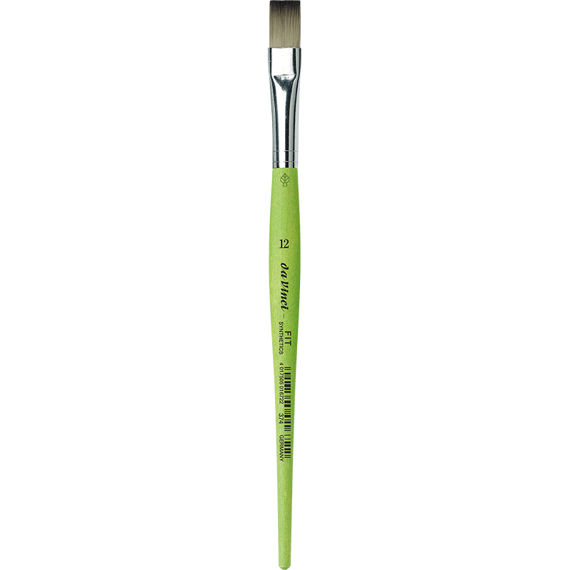 Davinci Brush Series 374 FIT SYNTHETICS, flat