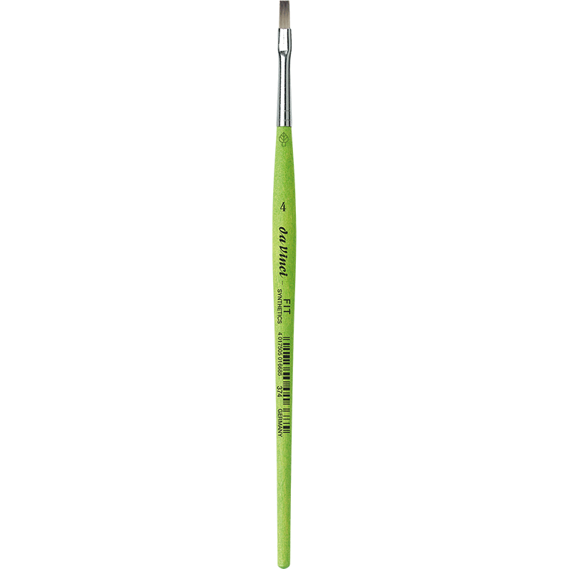 Davinci Brush Series 374 FIT SYNTHETICS, flat