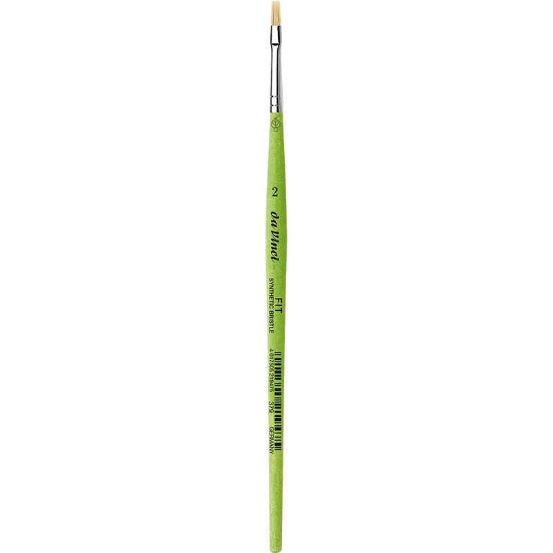 Davinci Brush Series 379 FIT SYNTHETIC BRISTLE flat