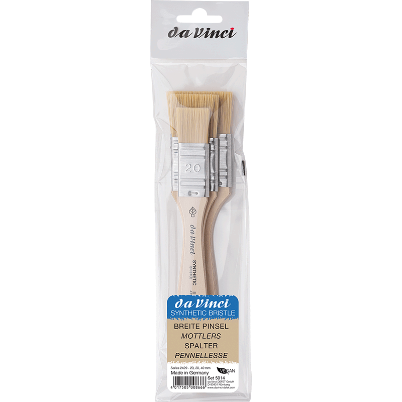 Davinci Brush Series 5014 Mottler Set SYNTHETIC BRISTLE