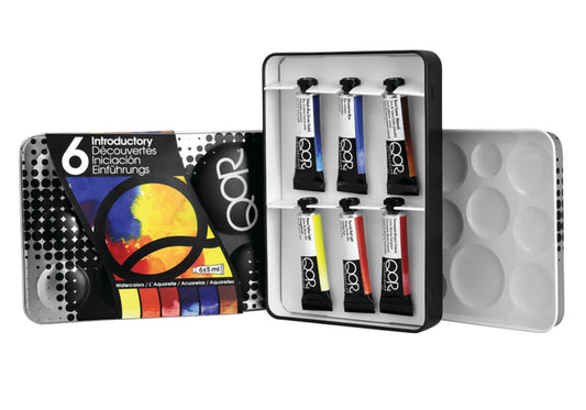 QoR Artist Watercolor Tube Introductory 6 Set