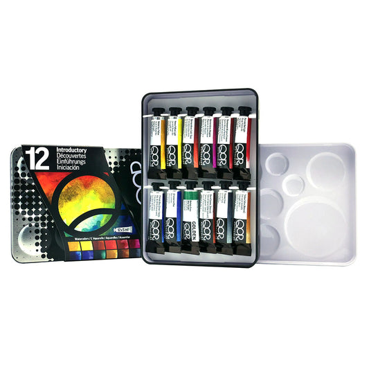 QoR Artist Watercolor Tube Introductory 12 Color Set