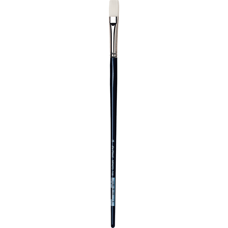 Davinci Brush Series 7105 IMPASTO flat Long handle