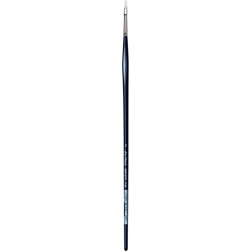 Davinci Brush Series 7105 IMPASTO flat Long handle