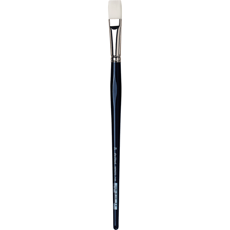 Davinci Brush Series 7105 IMPASTO flat Long handle