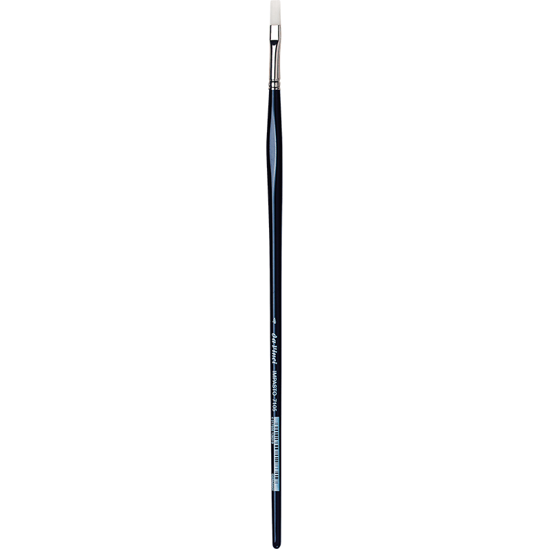 Davinci Brush Series 7105 IMPASTO flat Long handle