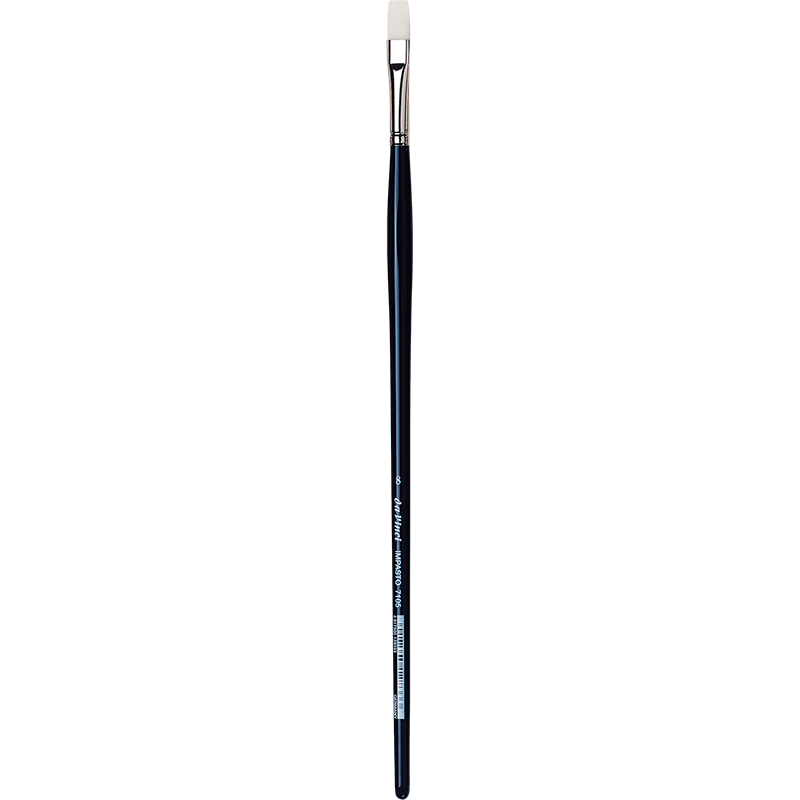 Davinci Brush Series 7105 IMPASTO flat Long handle