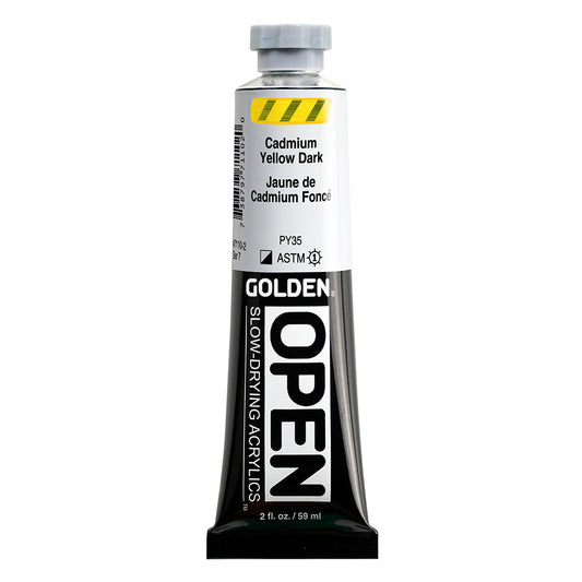 GOLDEN OPEN ACRYLIC Cad Yellow Dark