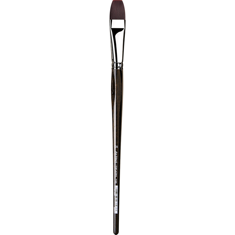 Davinci Brush Series 7185 TOP-ACRYL brush, bright long Handle