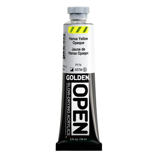 GOLDEN OPEN ACRYLIC Hansa Yellow Opaque