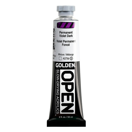 GOLDEN OPEN ACRYLIC Permanent Violet Dark
