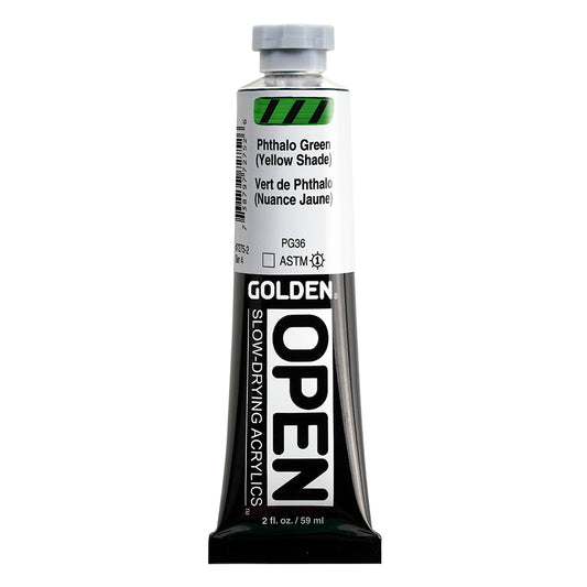 GOLDEN OPEN ACRYLIC Phthalo Green /Y.S.
