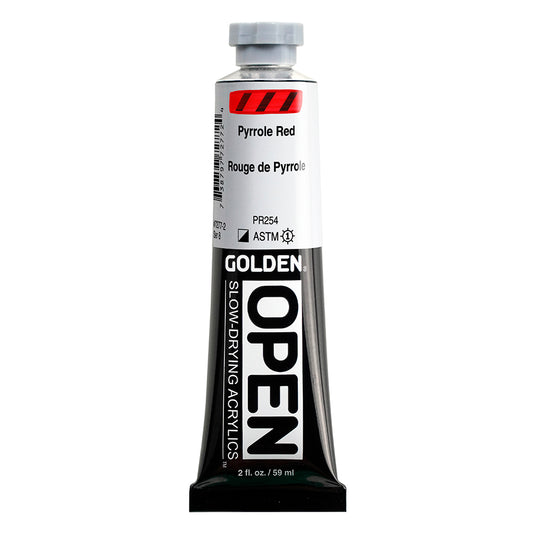 GOLDEN OPEN ACRYLIC Pyrrole Red