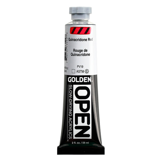 GOLDEN OPEN ACRYLIC Quinacridone Red