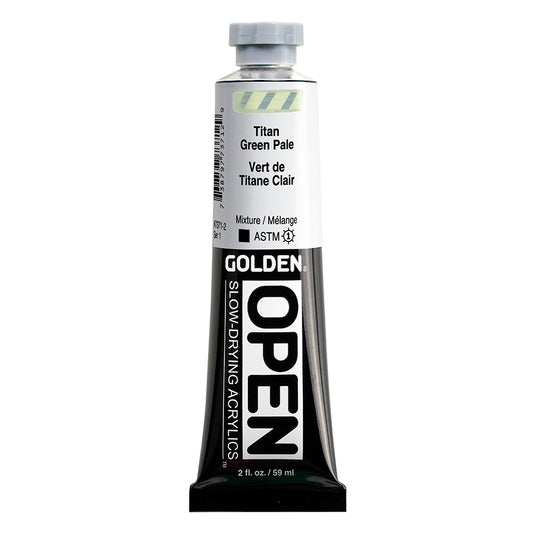 GOLDEN OPEN ACRYLIC Titan Green Pale