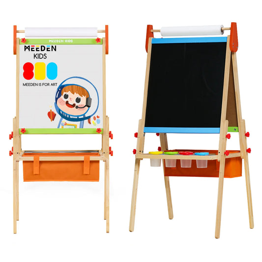 MEEDEN Double Sided Art Easel Set for Kids