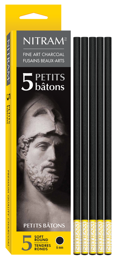 Petits Bâtons fusain beaux art