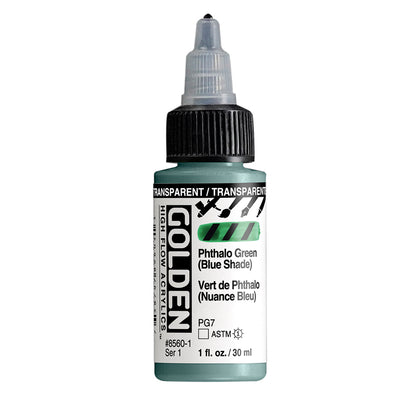 GOLDEN HIGH FLUID Transparent Phthalo Green BS