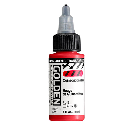 GOLDEN HIGH FLUID Transparent Quinacridone Red