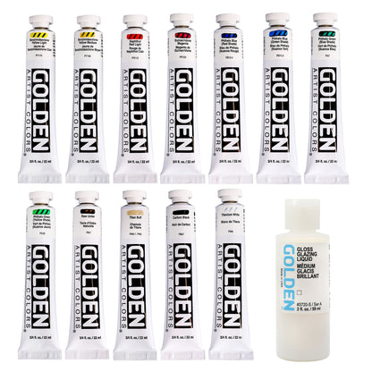GOLDEN ACRYLIC PAINT Heavy Body Mixing Set