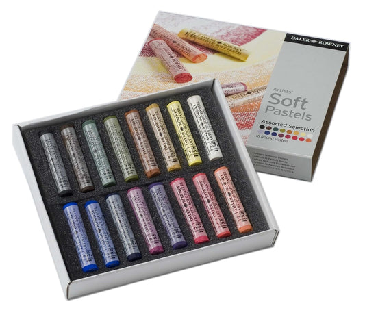 DALER ROWNEY ARTIST SOFT PASTEL SET 16COL