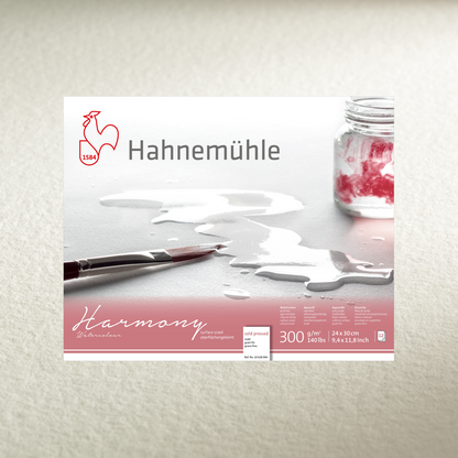 HAHNEMUHLE  Harmony Watercolor 300 gsm 12 sheets Spireld