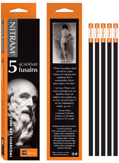 Nitram Académie Fusains HB