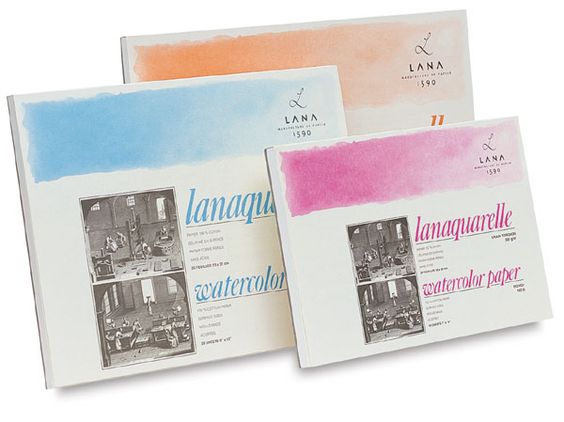 HAHNEMUHLE  Lanaquarelle Block 300 gsm 20 Sheets