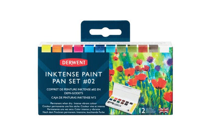 Derwent Inktense Paint Pan Palettes
