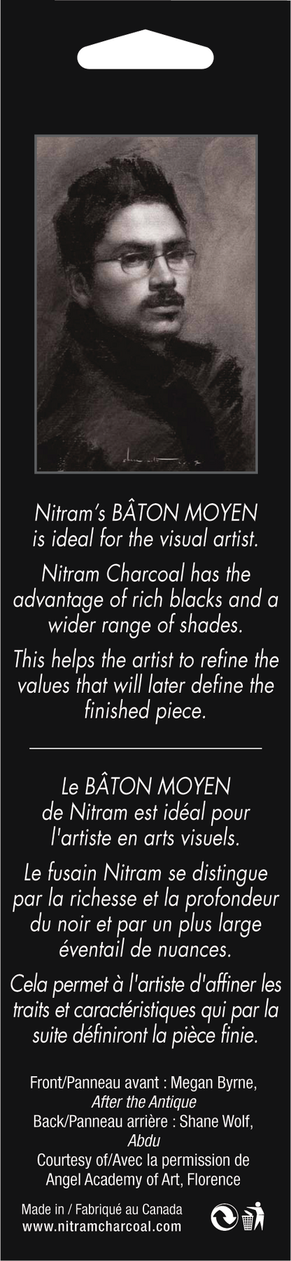 nitram Bâtons Moyens Extra Soft Round