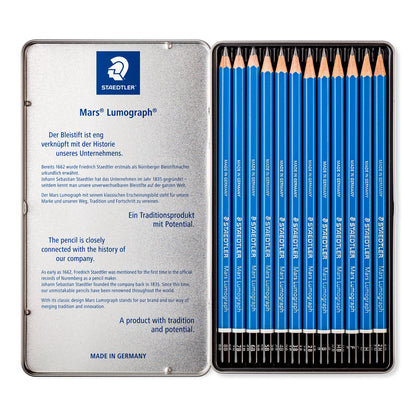 Staedtler Mars® Lumograph® 100 Drawing Pencils Set