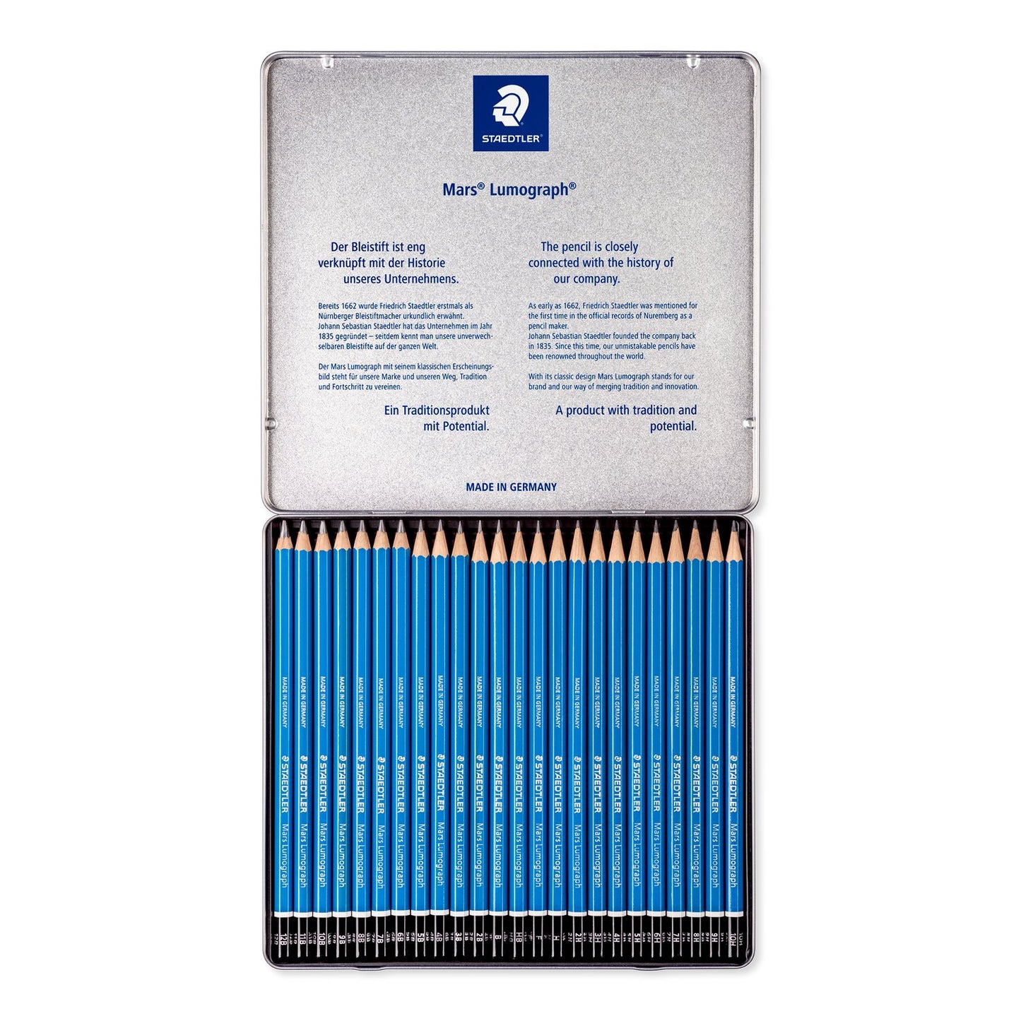Staedtler Mars® Lumograph® 100 Drawing Pencils Set